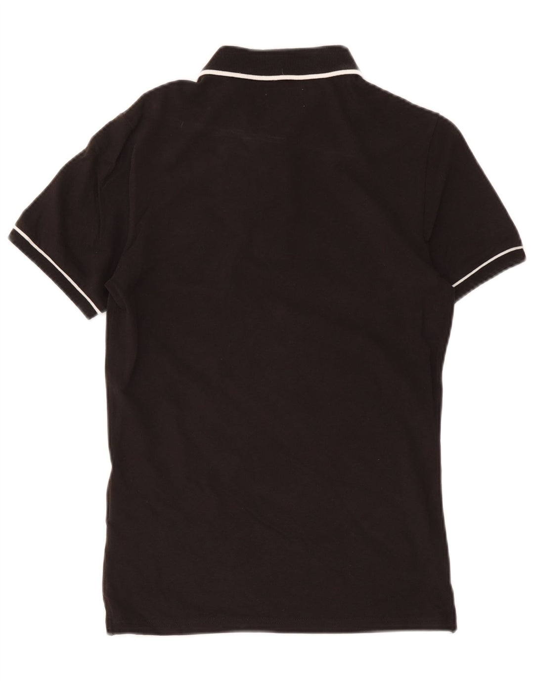 Calvin Klein Jeans Mens Polo Shirt Small Black Cotton