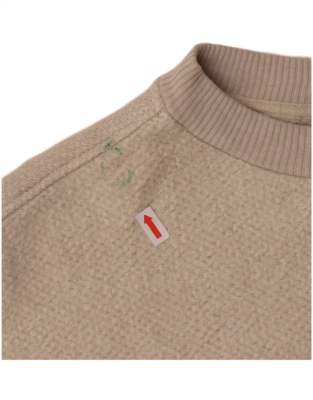 Benetton Womens Boat Neck Jumper Sweater UK 10 Small Off White Classic