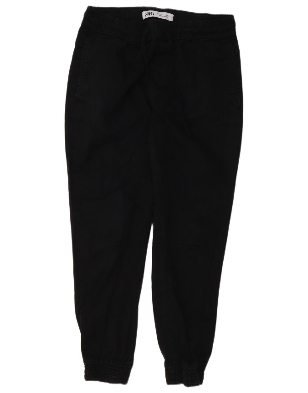 Zara Mens Tracksuit Trousers Joggers Medium Black