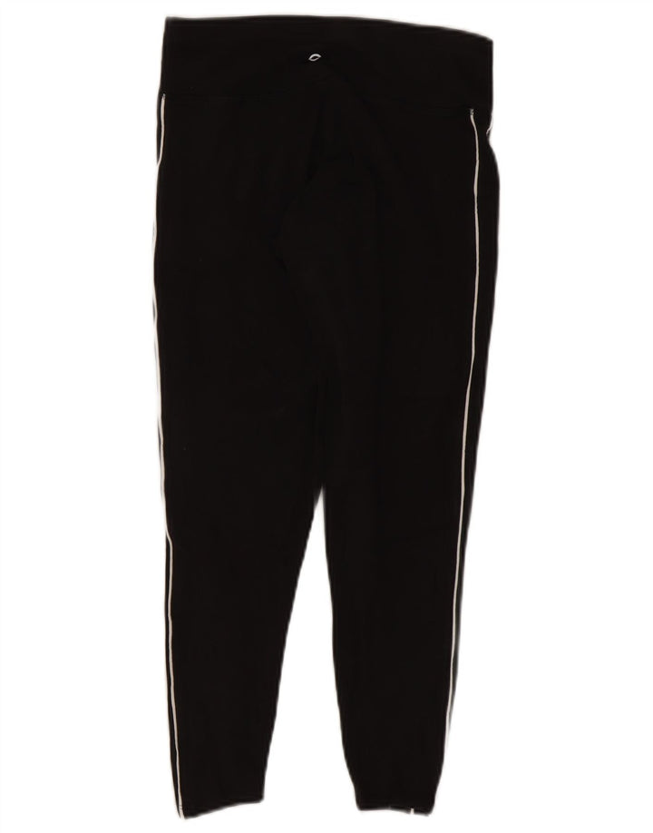 Marks & Spencer Womens Leggings UK 12 Medium Black Cotton