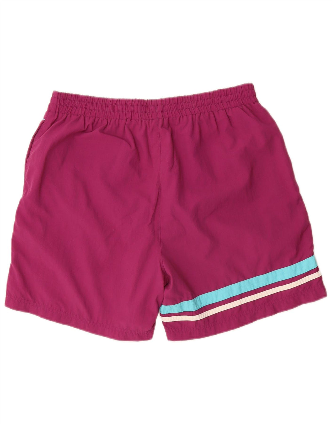 FILA Mens Sport Shorts Medium  Purple Striped Polyamide