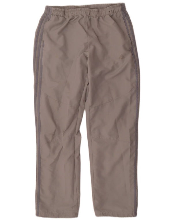 Adidas Mens Tracksuit Trousers UK 42/44 Large  Grey Polyester