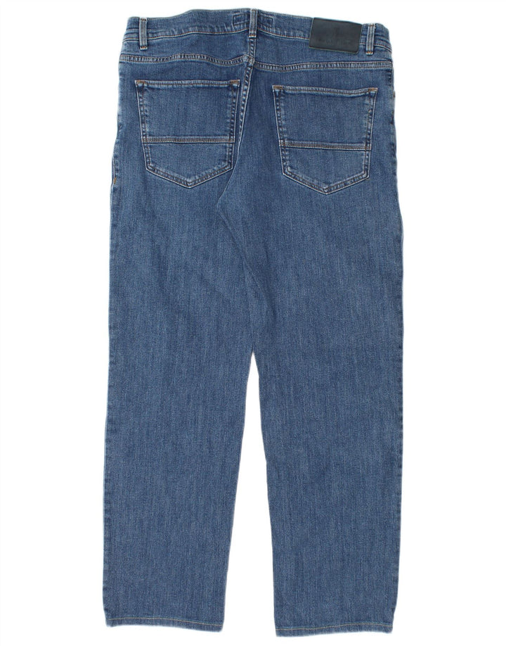 Trussardi Mens Straight Jeans W37 L28 Blue
