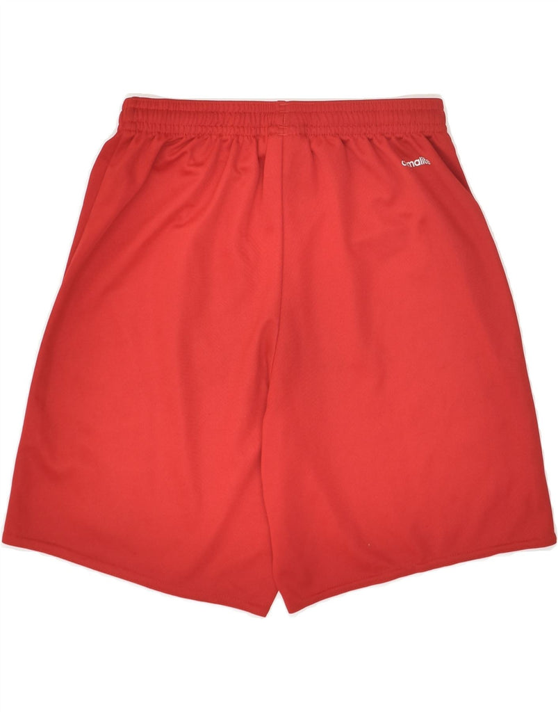 ADIDAS Boys Sport Shorts 11-12 Years Red Polyester | Vintage Adidas | Thrift | Second-Hand Adidas | Used Clothing | Messina Hembry 