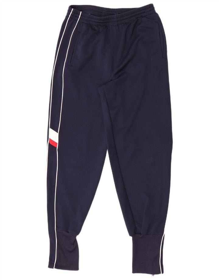 Diadora Mens Tracksuit Trousers Joggers Large Navy Blue Polyester