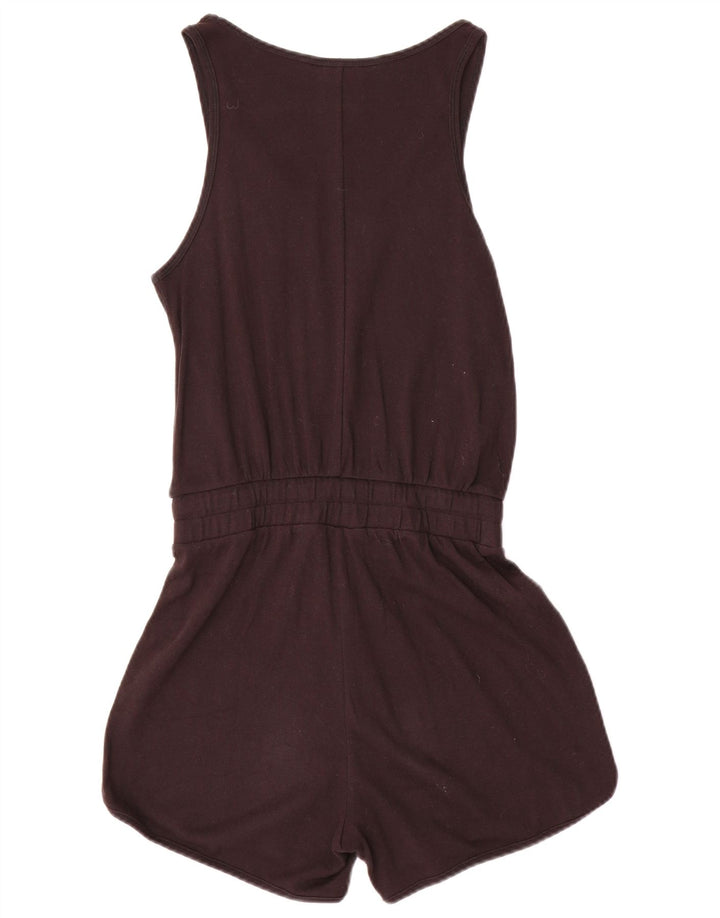Champion Womens Sleeveless Playsuit UK 6 XS Black