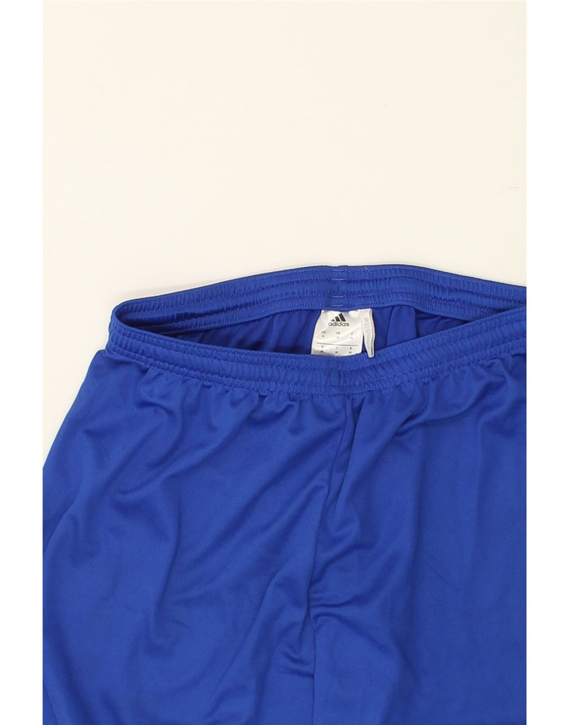 ADIDAS Mens Climalite Sport Shorts Medium Blue Polyester | Vintage Adidas | Thrift | Second-Hand Adidas | Used Clothing | Messina Hembry 