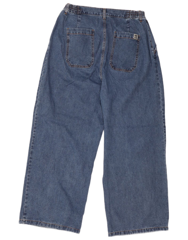 Lucy & Yak Mens Loose Jeans W36 L29 Blue Cotton