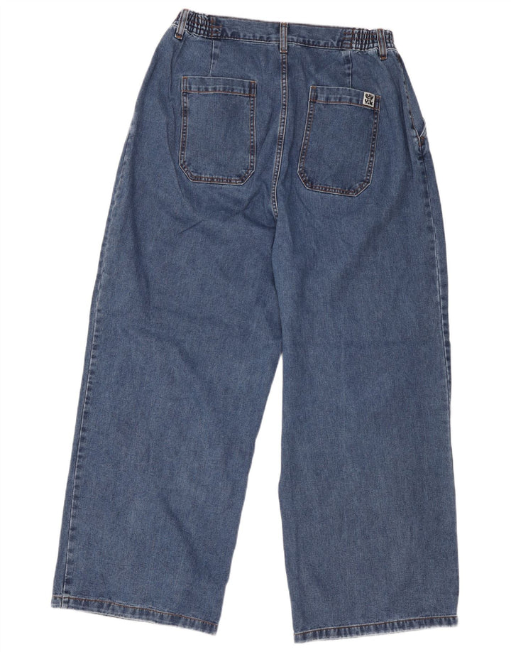 Lucy & Yak Mens Loose Jeans W36 L29 Blue Cotton