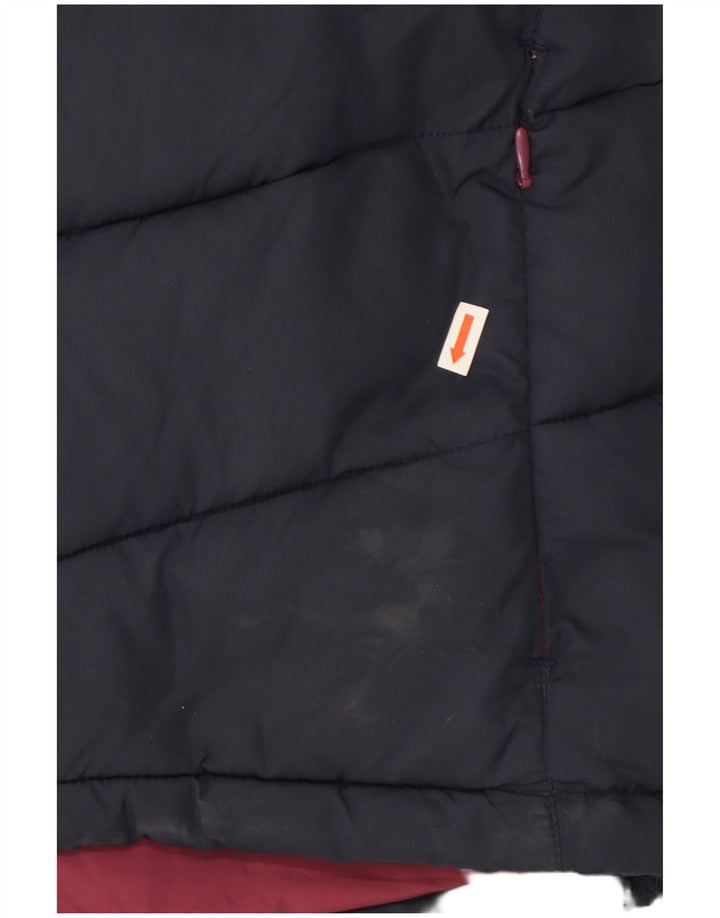 Mountain Warehouse Womens Padded Gilet UK 12 Medium Navy Blue Polyester