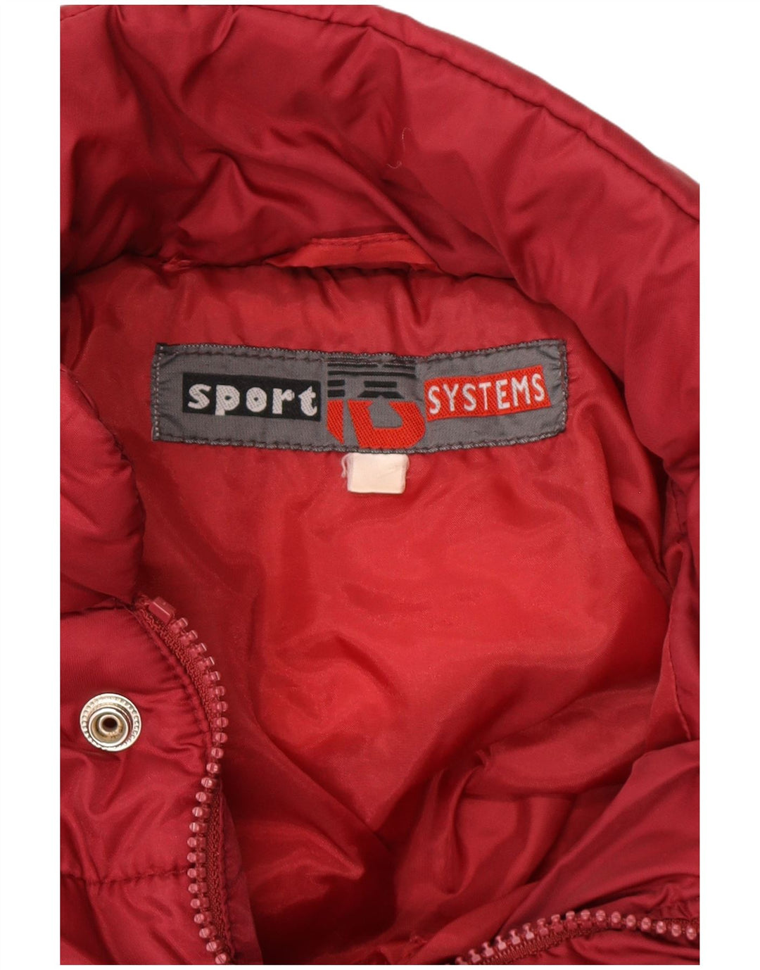 Vintage Mens Padded Jacket UK 42 XL Red