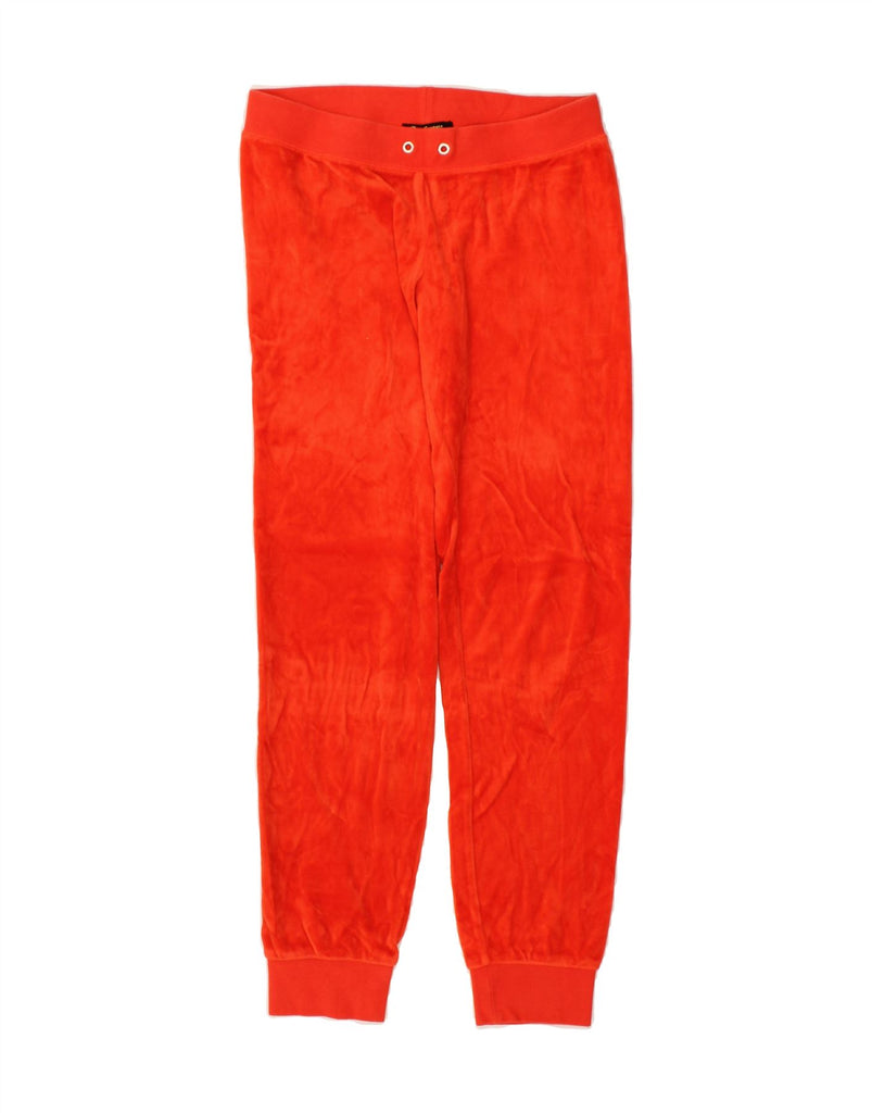 JUICY COUTURE Womens Velour Tracksuit Trousers Joggers UK 6 XS  Orange Vintage Juicy Couture and Second-Hand Juicy Couture from Messina Hembry 