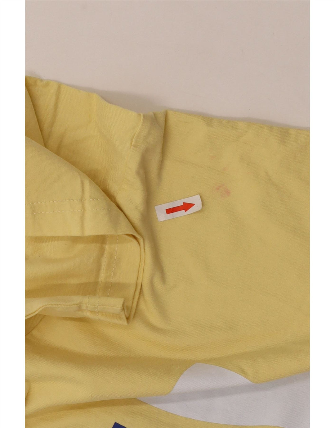 Vans Mens Classic Fit Graphic T-Shirt Top Medium Yellow Cotton