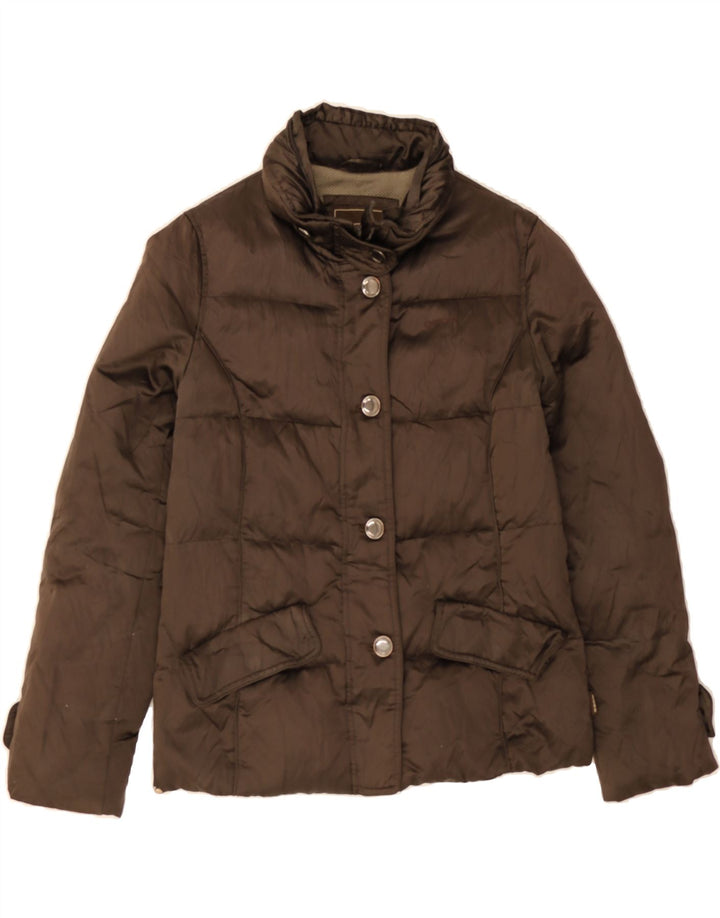 GEOX Womens Padded Jacket UK 8 Small Brown Polyester Vintage Geox and Second-Hand Geox from Messina Hembry 