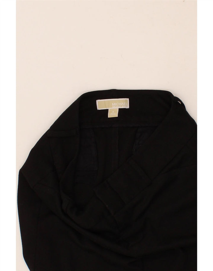 MICHAEL KORS Womens Slim Casual Trousers US 6 Medium W28 L30 Black Vintage Michael Kors and Second-Hand Michael Kors from Messina Hembry 