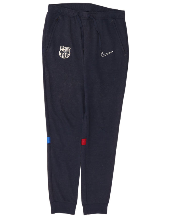 Nike Mens Barcolana Tracksuit Trousers Joggers Medium Navy Blue Colourblock