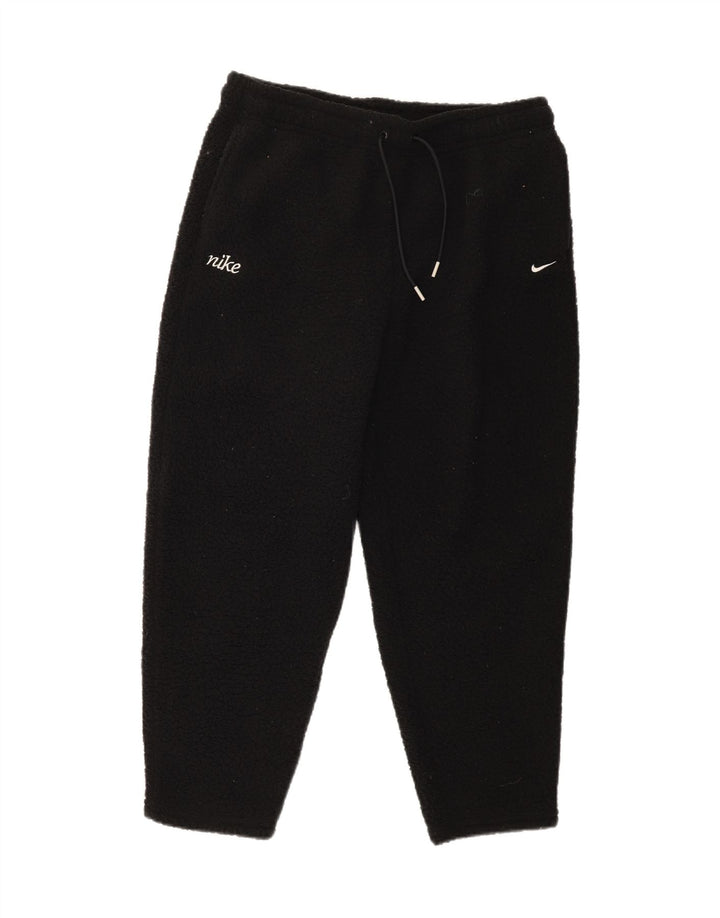 NIKE Womens Therma-Fit Tracksuit Trousers UK 16 Large  Black Polyester Vintage Nike and Second-Hand Nike from Messina Hembry 