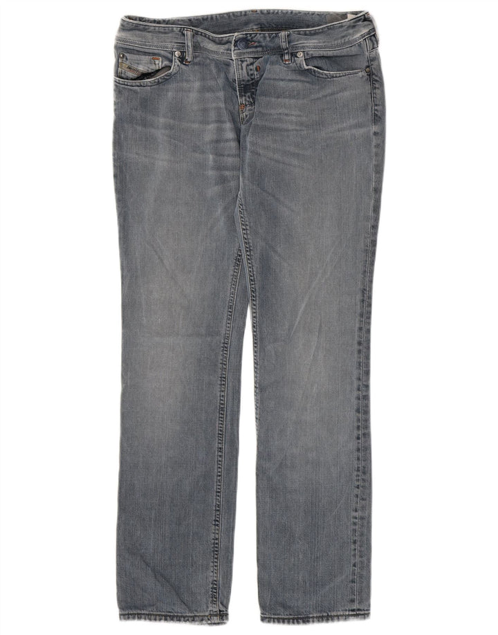 DIESEL Mens Lowky Straight Jeans W31 L32 Blue Cotton