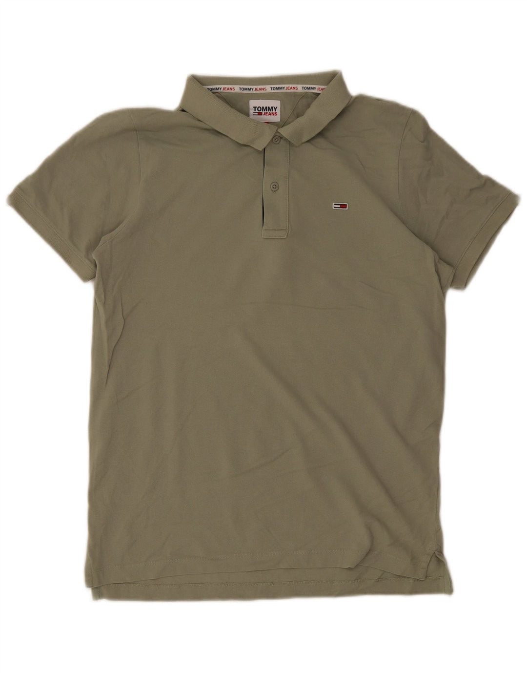 Tommy Hilfiger Mens Polo Shirt XL Green