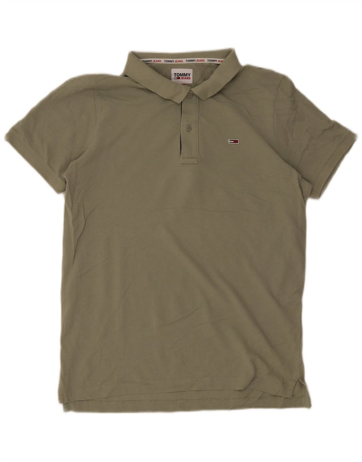 Tommy Hilfiger Mens Polo Shirt XL Green