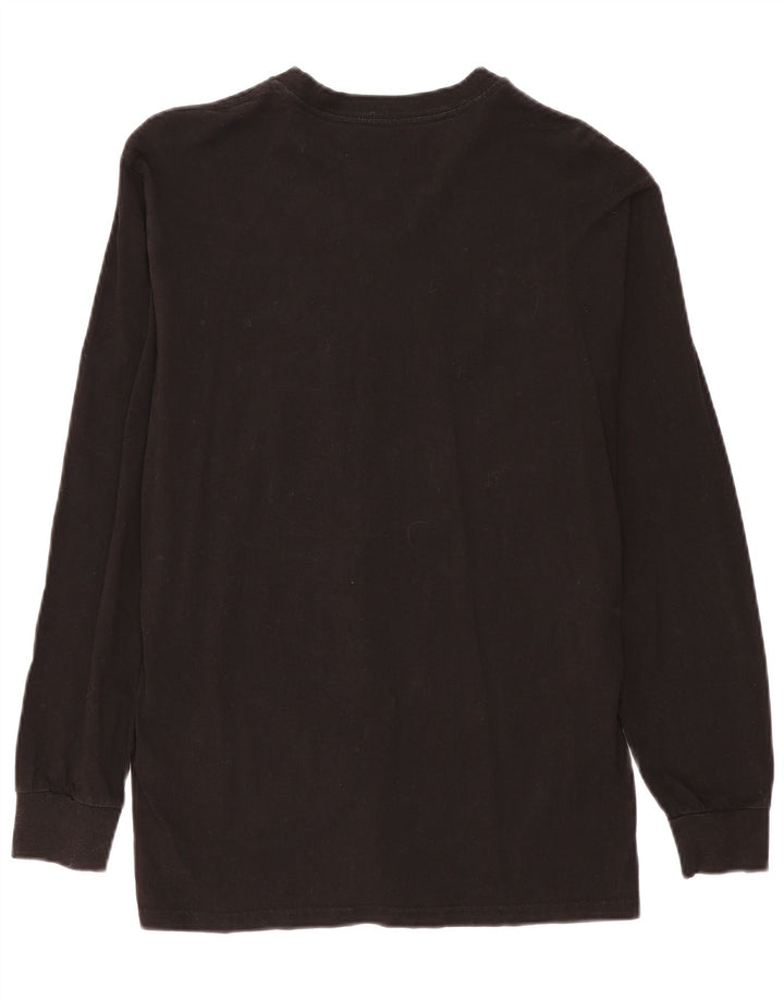 Vans Mens Graphic Top Long Sleeve Medium Black Cotton