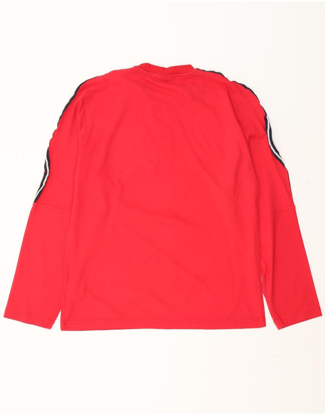 CHAMPION Mens Top Long Sleeve Large Red Cotton