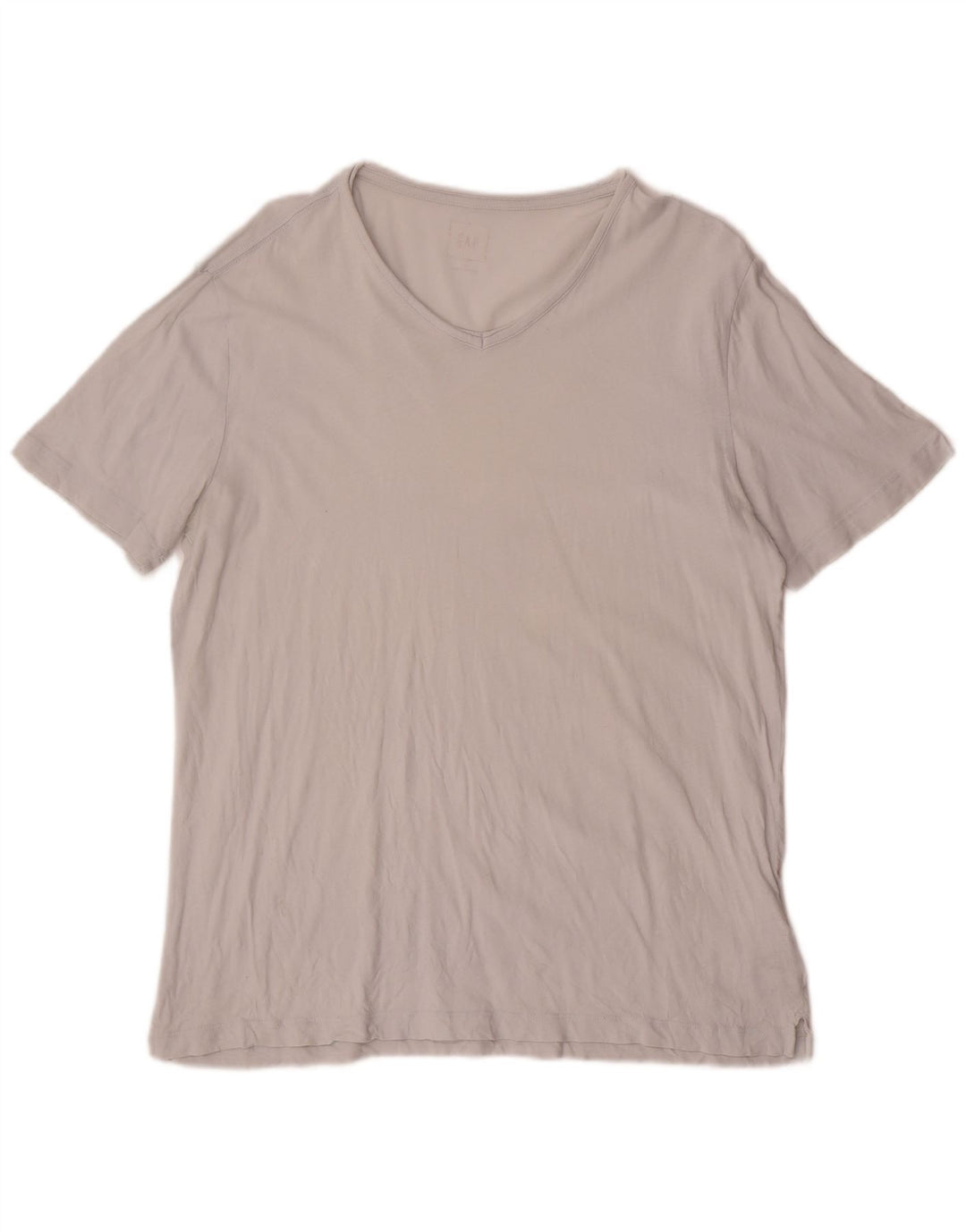Gap Mens T-Shirt Top Medium Grey Cotton