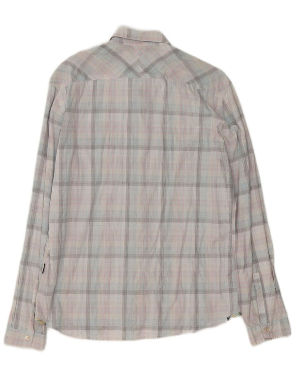 Paul Smith Mens Classic Fit Shirt Medium Multicoloured Check Cotton