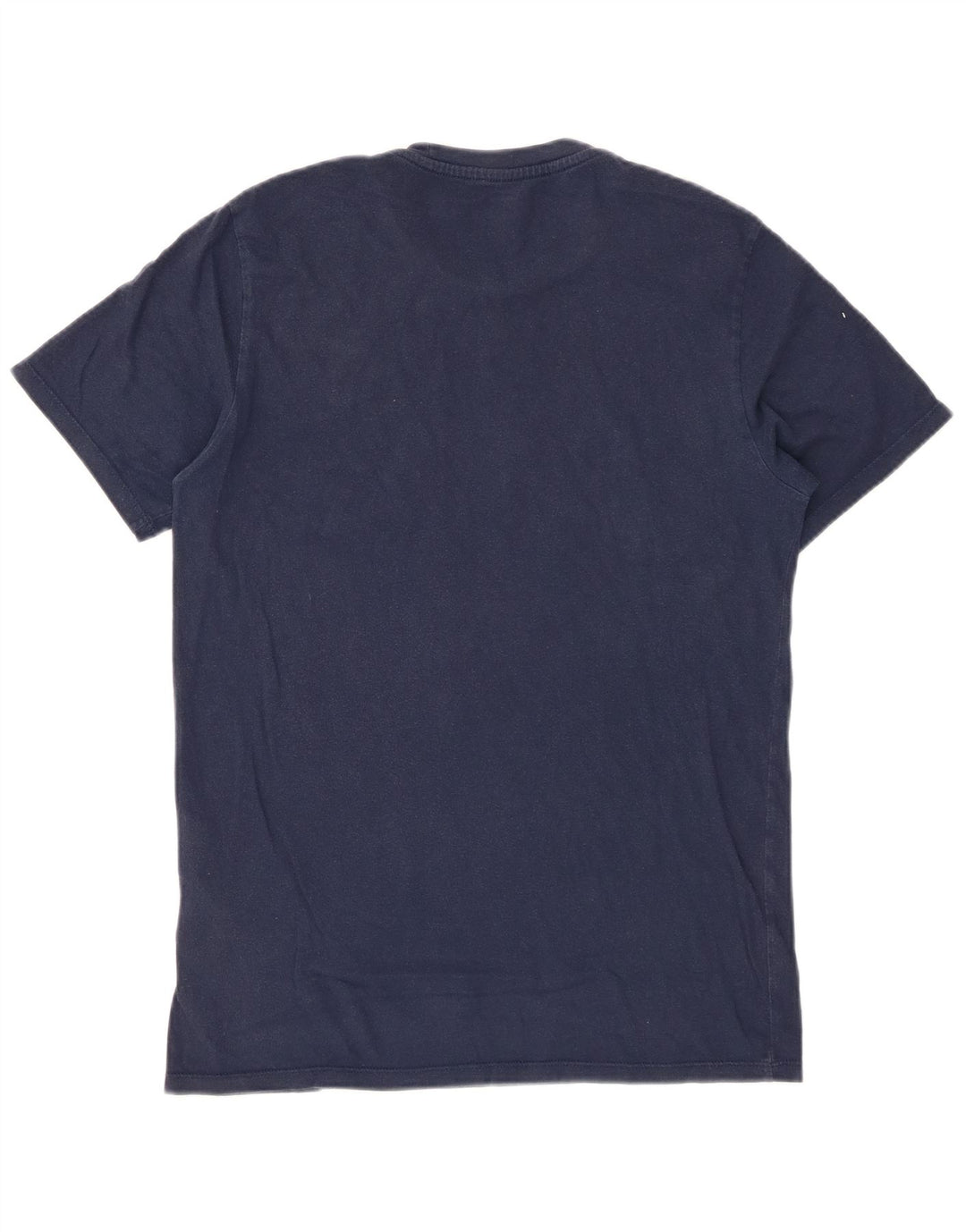 LEVI'S Mens Graphic T-Shirt Top Small Navy Blue Cotton