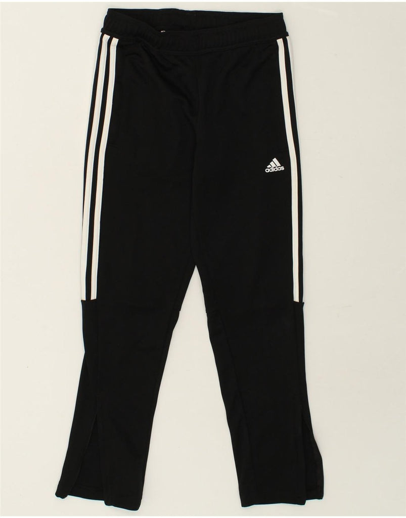 ADIDAS Boys Aeroready Tracksuit Trousers 11-12 Years Black | Vintage Adidas | Thrift | Second-Hand Adidas | Used Clothing | Messina Hembry 