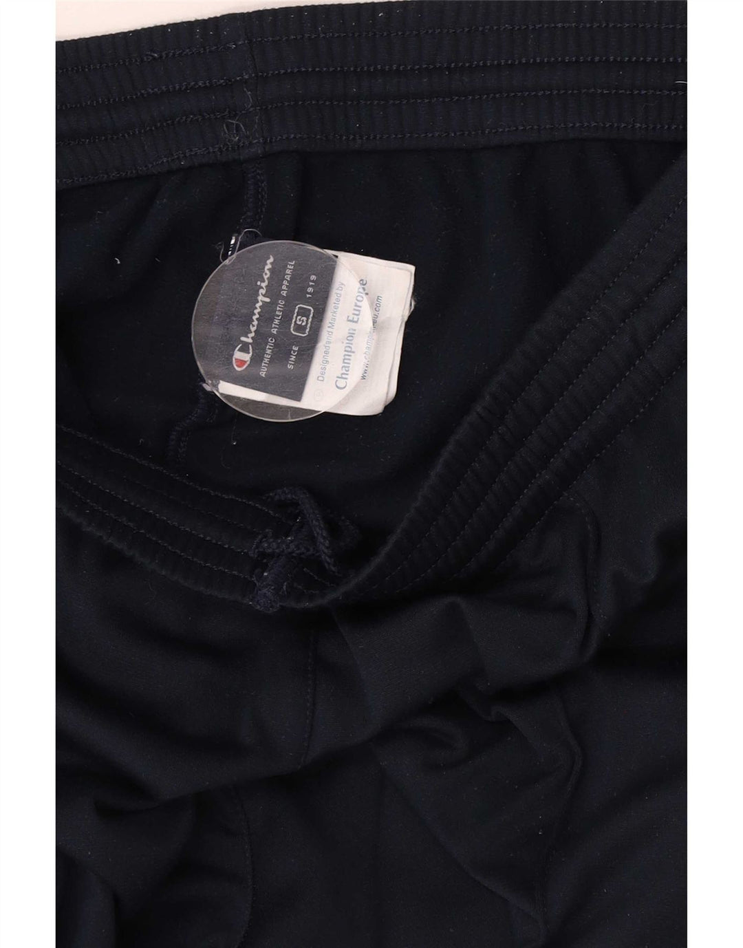 Champion Mens Tracksuit Trousers Small Navy Blue Polyester