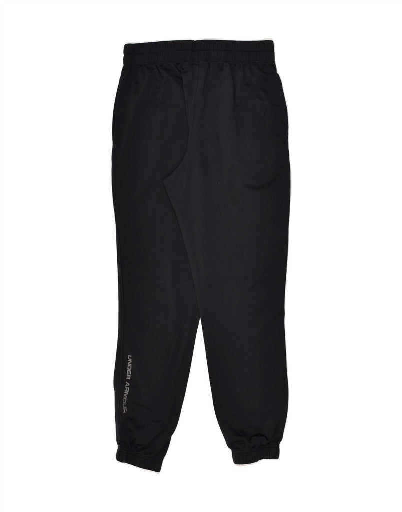 UNDER ARMOUR Mens Tracksuit Trousers Joggers Medium Black Polyester | Vintage Under Armour | Thrift | Second-Hand Under Armour | Used Clothing | Messina Hembry 