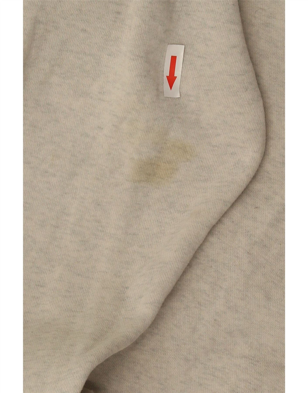 Nike Mens Graphic Hoodie Jumper Small Grey Cotton