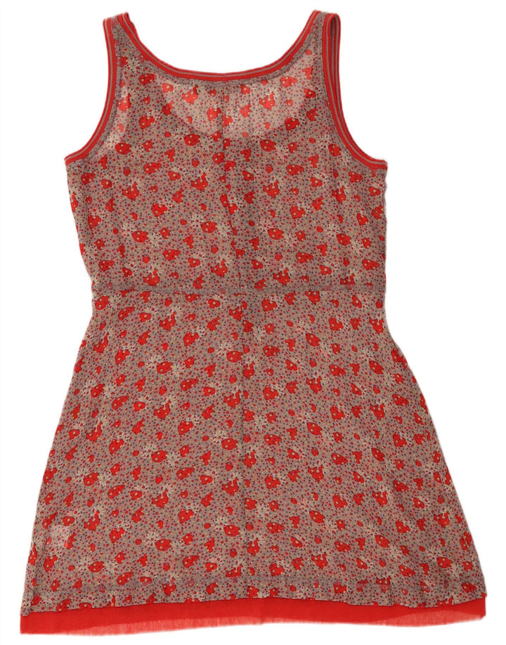 Sandwich Womens Abstract Pattern Sleeveless A-Line Dress EU 38 Medium Red