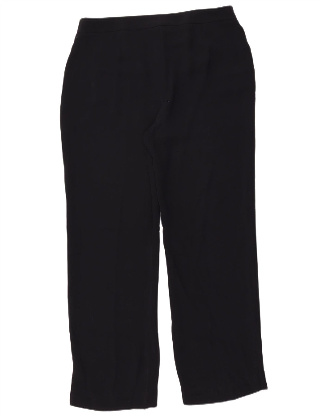 Hobbs Womens Chino Trousers UK 14 Large W34 L30 Navy Blue Polyester