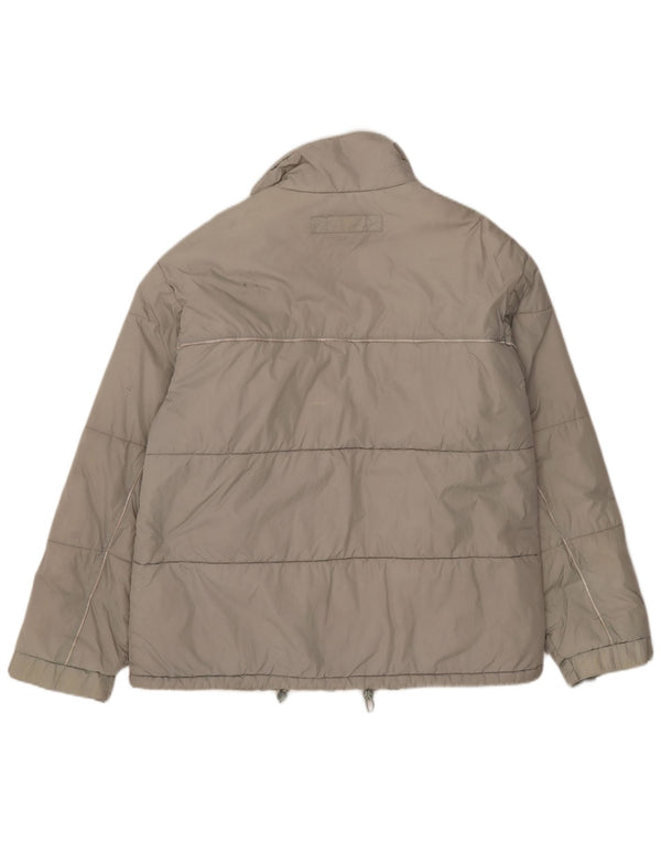 Tommy Hilfiger Mens Liner Padded Jacket UK 40 Large Grey Nylon