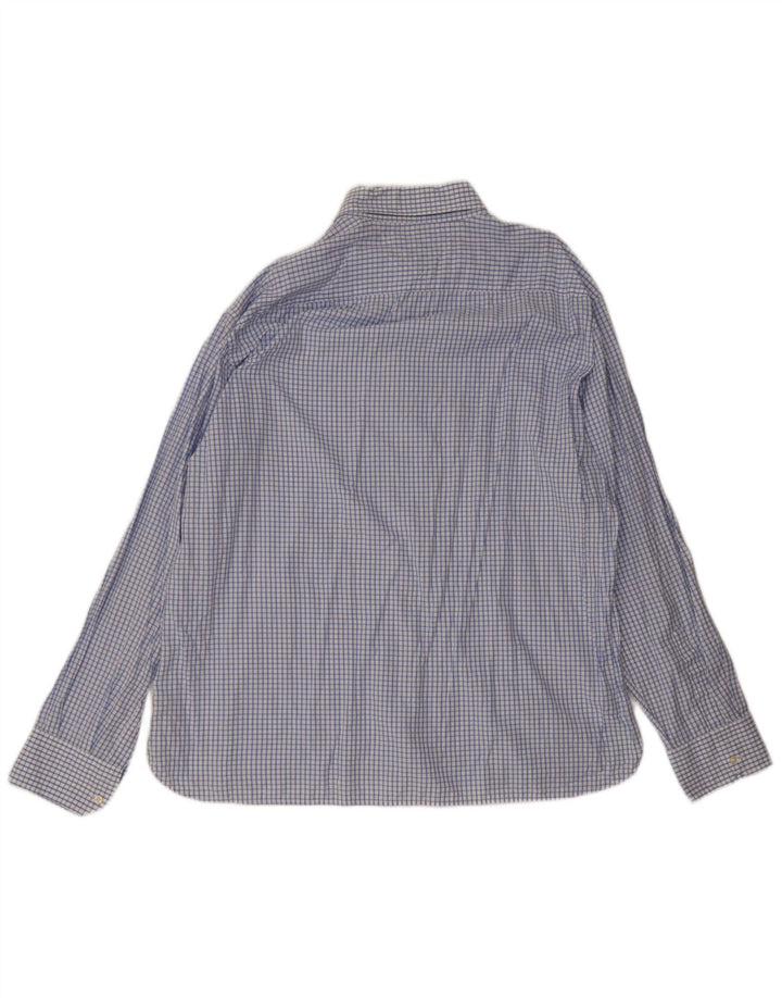 Tommy Hilfiger Mens Shirt 2XL Blue Check Cotton