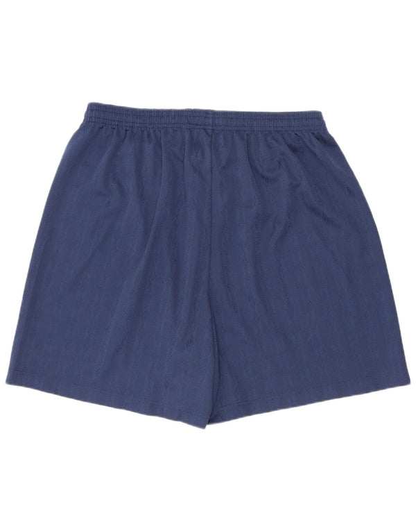 Umbro Womens Sport Shorts XL Navy Blue Geometric Sports