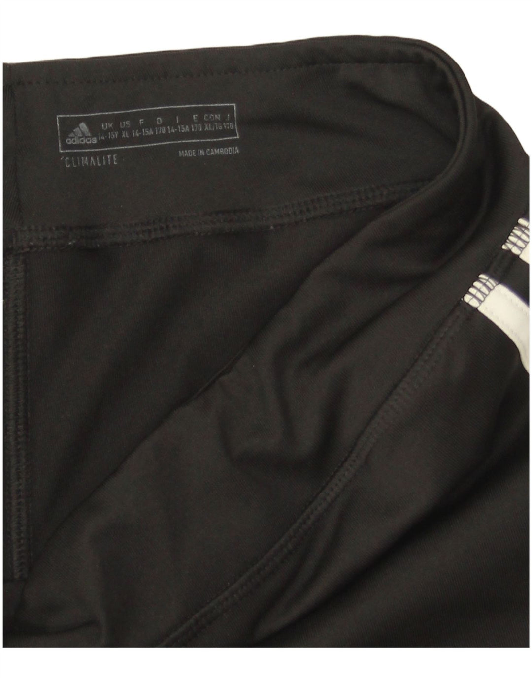 Adidas Girls Climalite Leggings 14-15 Years  Black Polyester