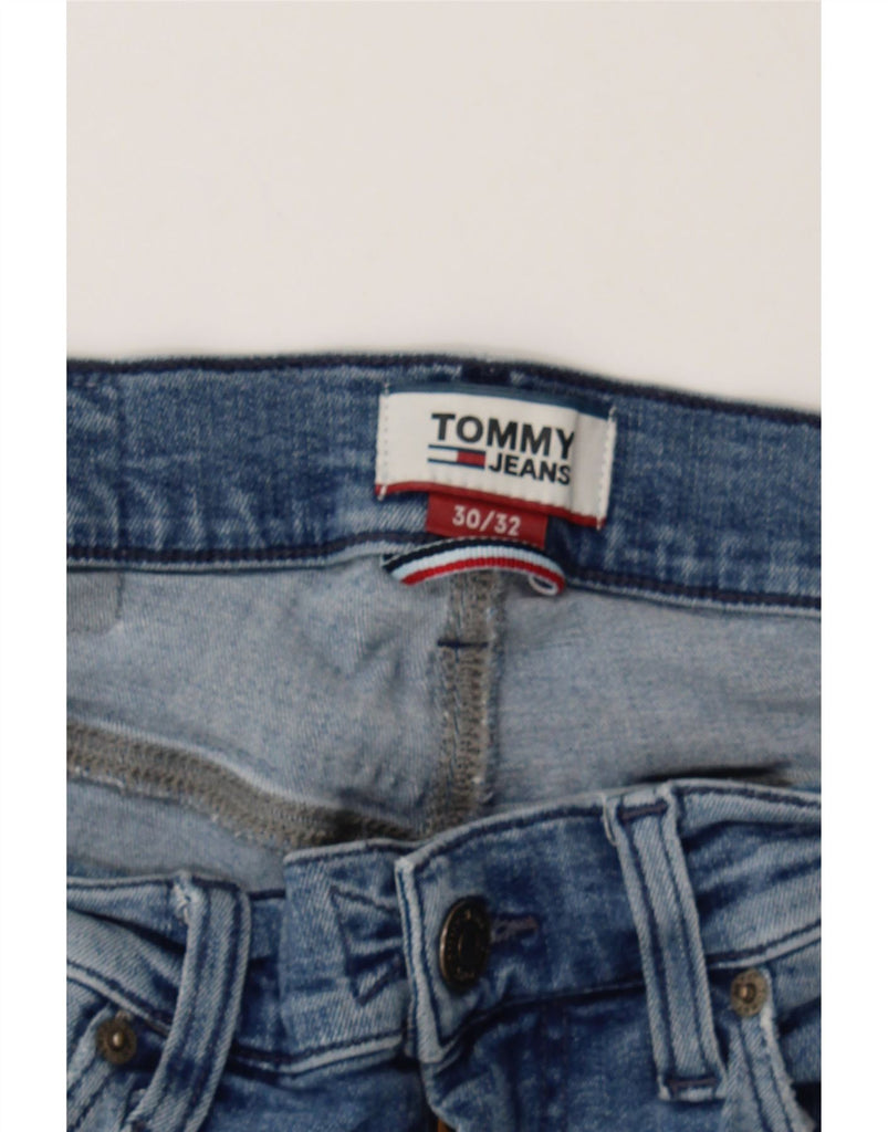 TOMMY HILFIGER Mens Scanton Slim Jeans W30 L32 Blue Cotton Vintage Tommy Hilfiger and Second-Hand Tommy Hilfiger from Messina Hembry 