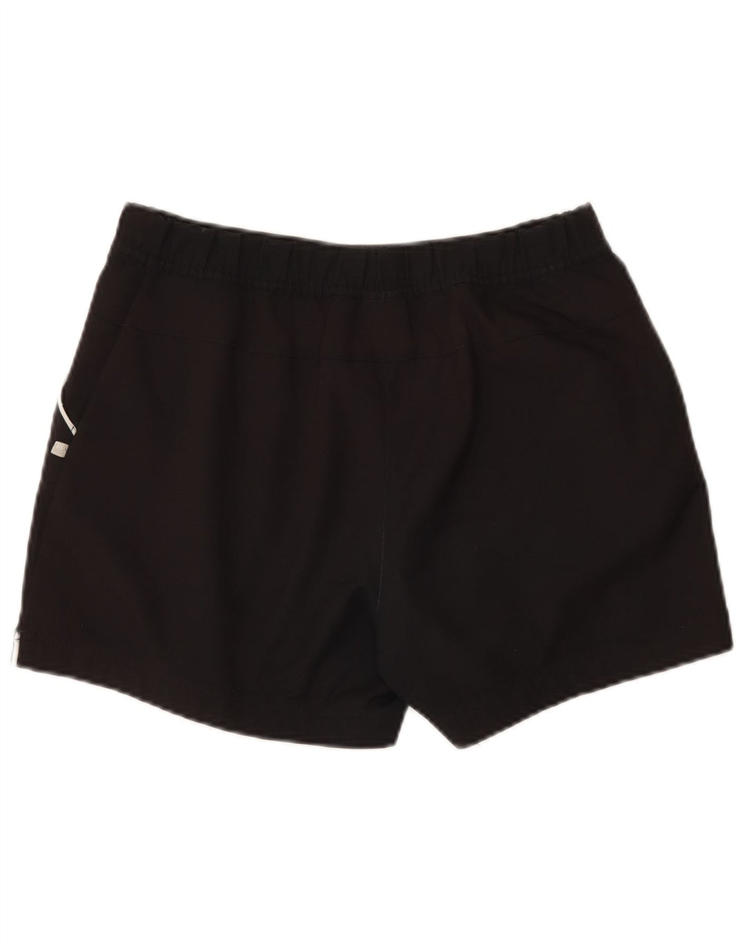 Adidas Womens Sport Shorts UK 12 Medium Black Polyester