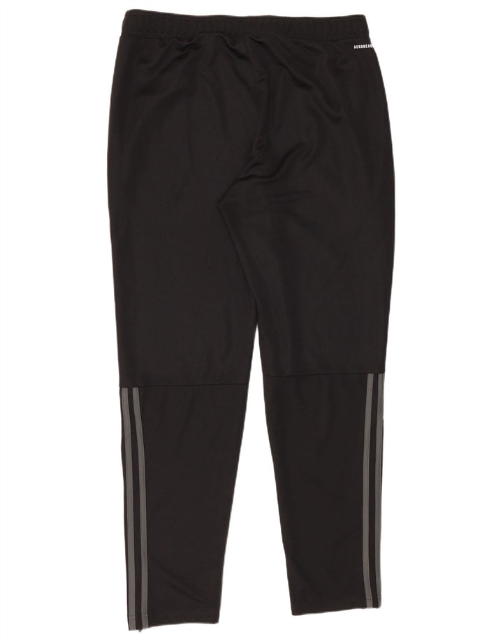 ADIDAS Mens Aeroready Tracksuit Trousers Large  Black Polyester