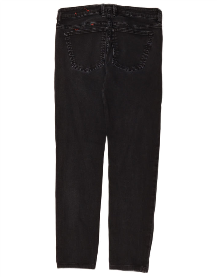 Diesel Womens Slim Jeans W30 L29 Black Cotton