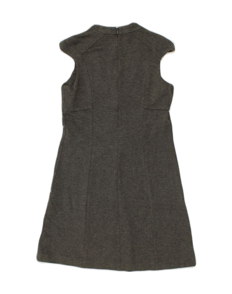 PINKO Girls Sleeveless A-Line Dress 15-16 Years 2XL Grey Viscose | Vintage Pinko | Thrift | Second-Hand Pinko | Used Clothing | Messina Hembry 