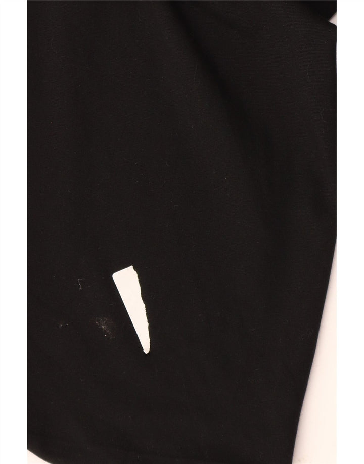 Marks & Spencer Womens Regular Casual Trousers UK 16 Large W34 L29 Black