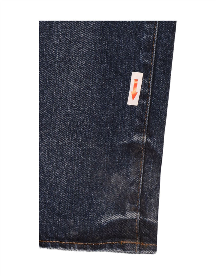 Rifle Mens Slim Jeans W28 L34 Blue Cotton