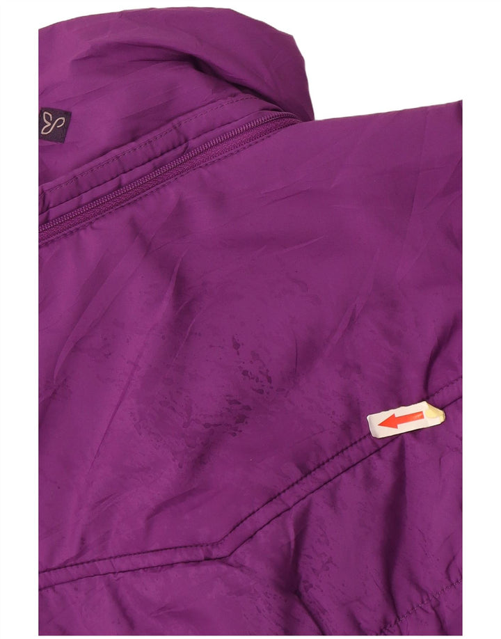 Prana Womens Padded Jacket UK 16 Large Purple Polyester