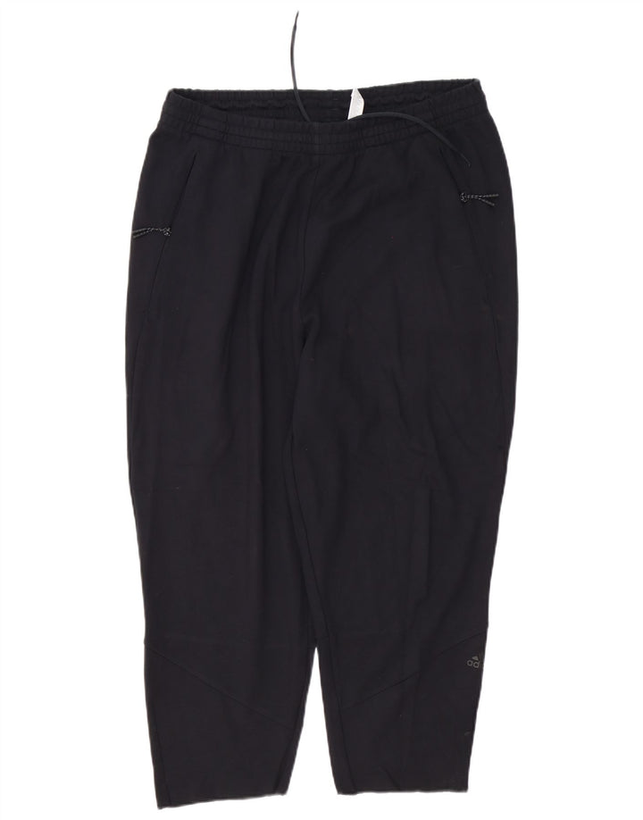 Adidas Mens Tracksuit Trousers Large Black Cotton