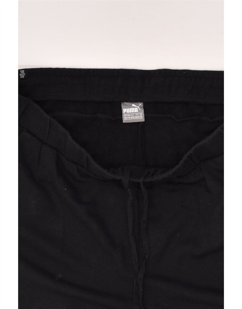 PUMA Mens Tracksuit Trousers 2XL Black Cotton | Vintage Puma | Thrift | Second-Hand Puma | Used Clothing | Messina Hembry 