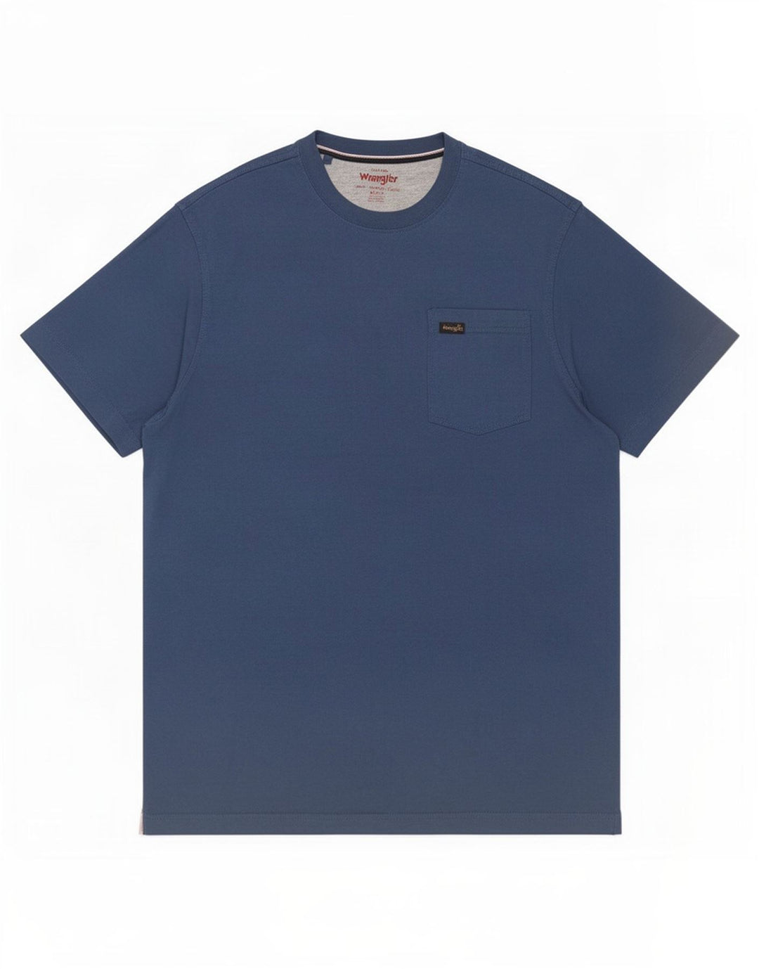 Wrangler Mens T-Shirt Top Medium Blue Cotton